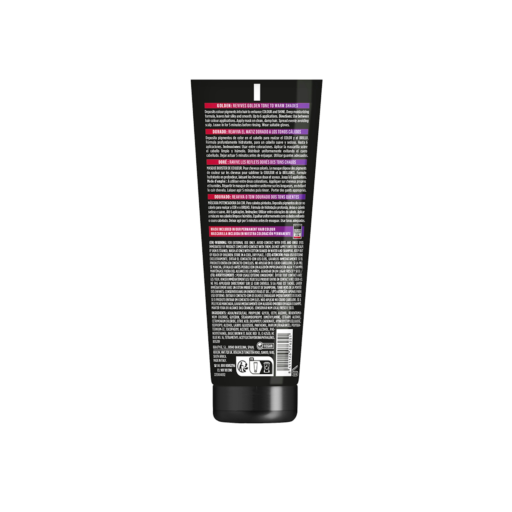 Revlon Haircolor Colorstay Color Booster Mask Golden 125Ml