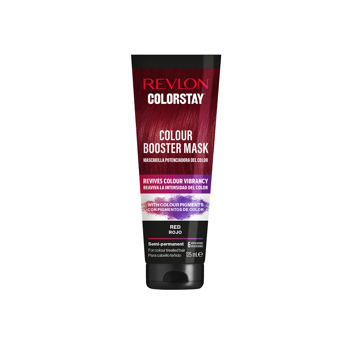 Imagen de Mascarilla Potenciadora De Color ColorStay Revlon Rojo 125Ml