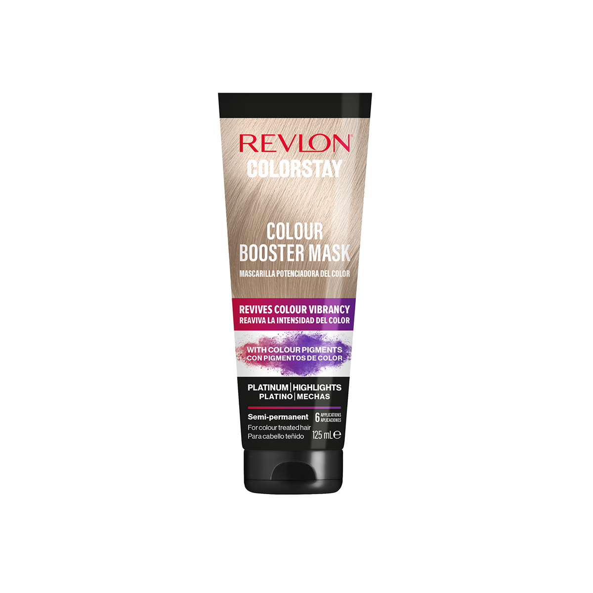 Imagen de Mascarilla Potenciadora De Color ColorStay Revlon Platino 125Ml