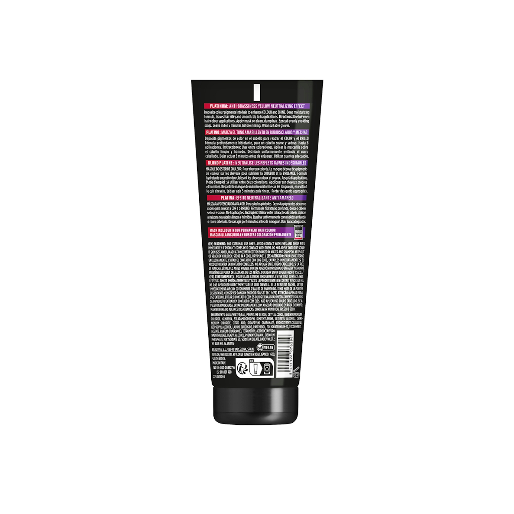 Revlon Haircolor Colorstay Color Booster Mask Platinum 125Ml