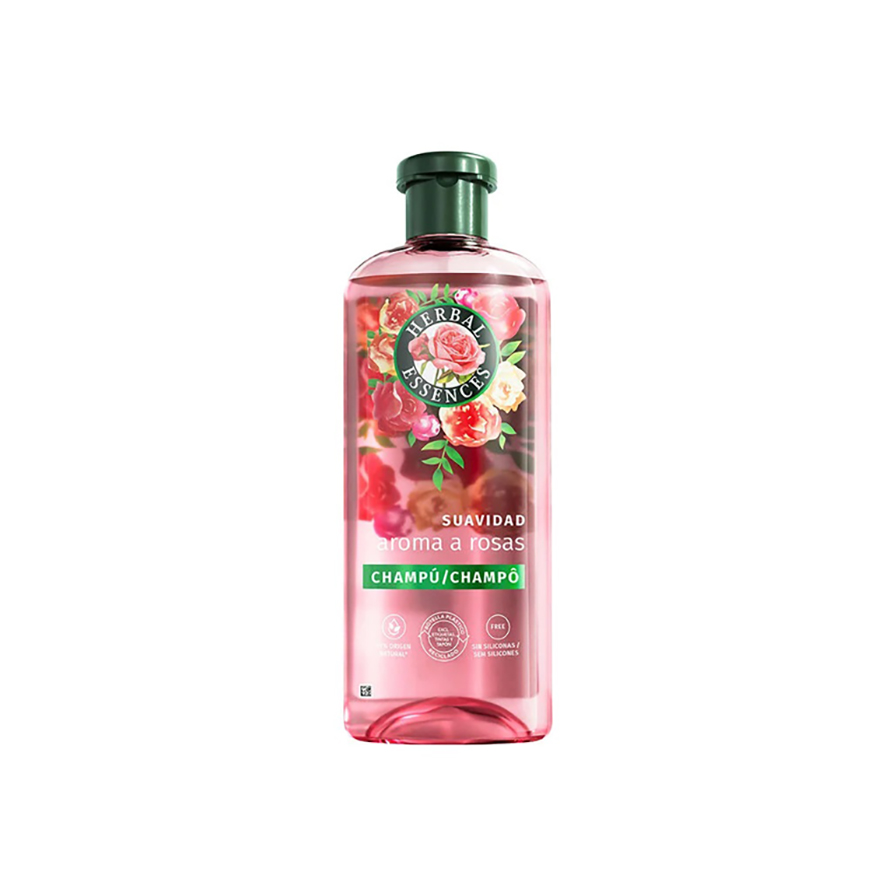 Imagen de Champú Suavidad Rosas Herbal Essences 350Ml