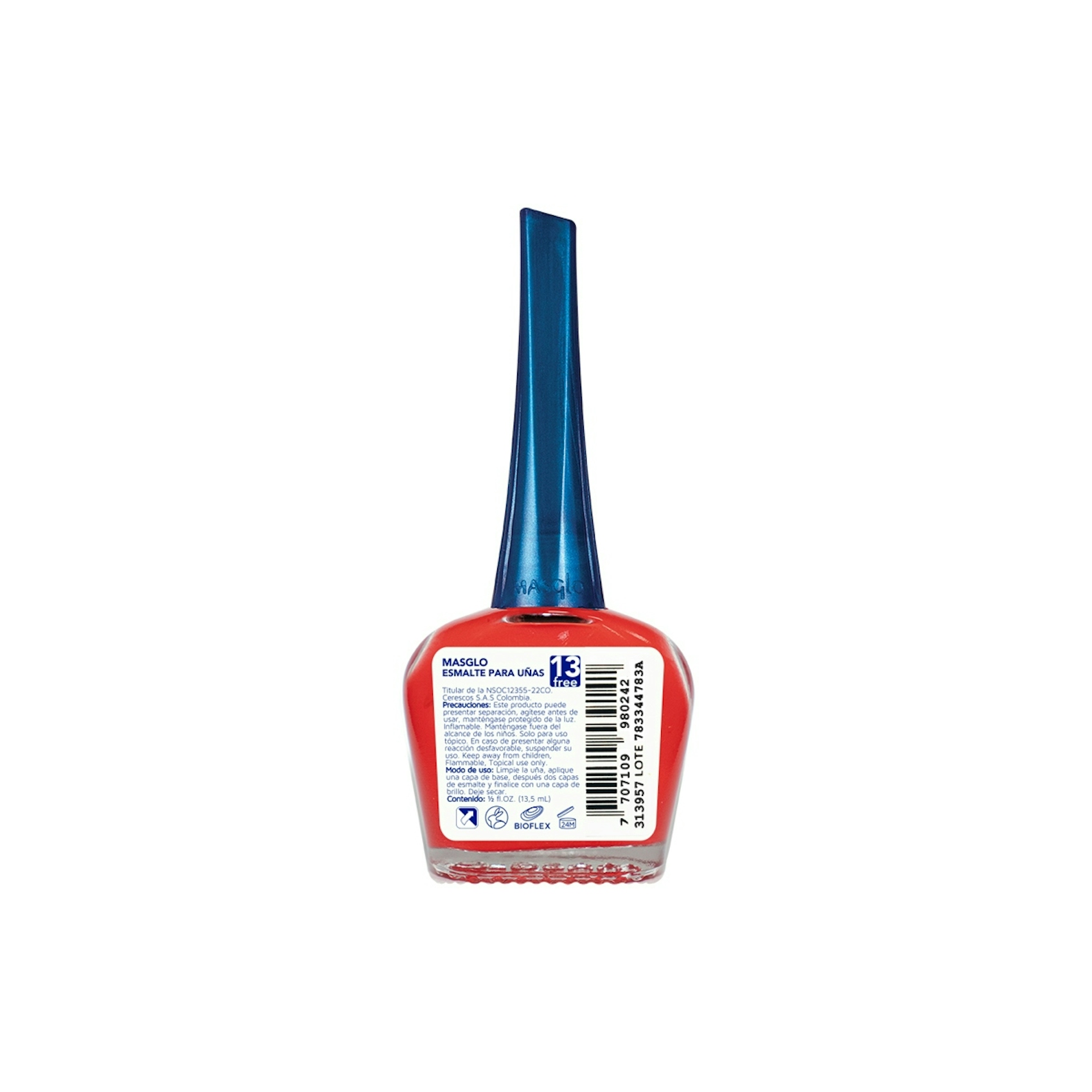 Esmalte De Uñas Masglo Tonos Rojos