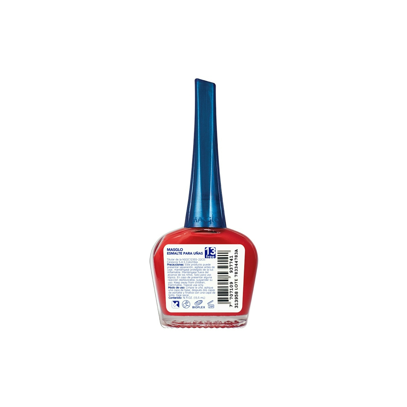 Esmalte De Uñas Masglo Tonos Rojos