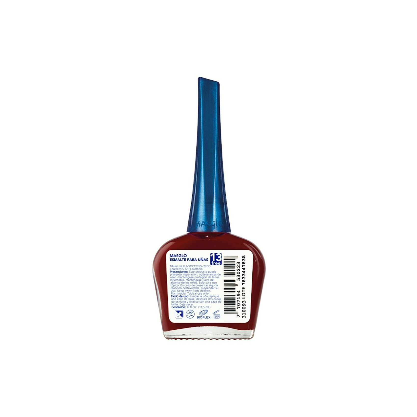 Esmalte De Uñas Masglo Tonos Rojos