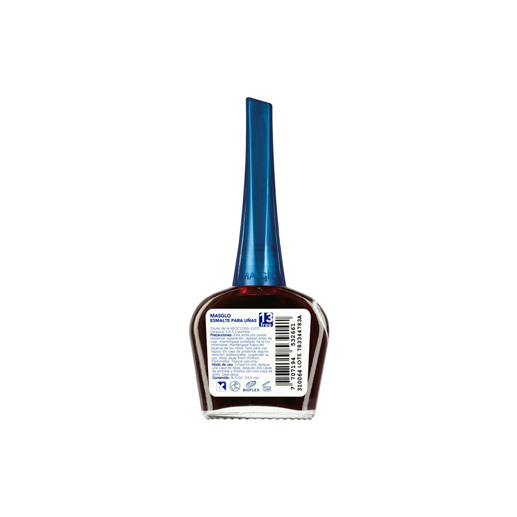 Esmalte De Uñas Masglo Tonos Rojos