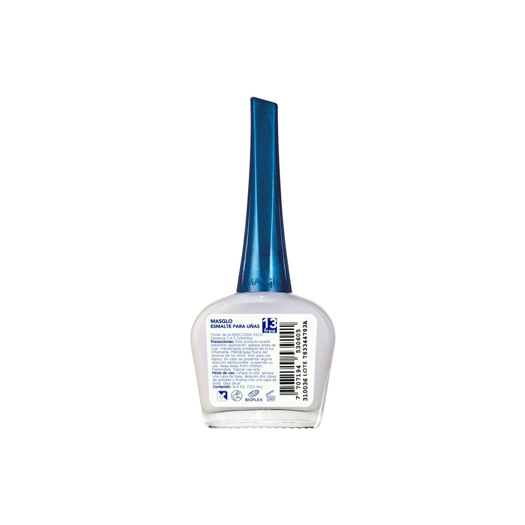 Esmalte De Uñas Masglo Tonos Blancos Y Grises