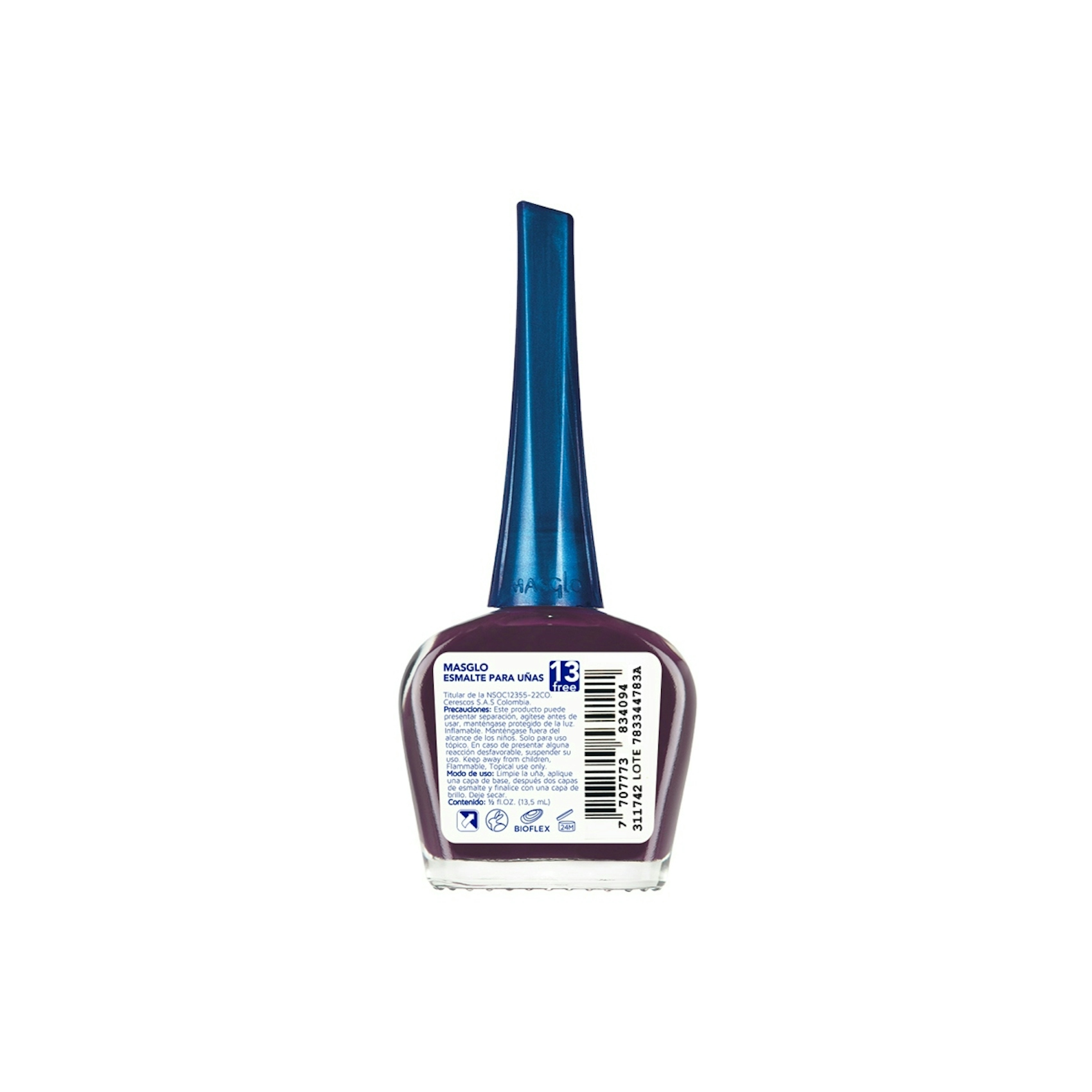 Esmalte De Uñas Masglo Tonos Morados Y Lilas