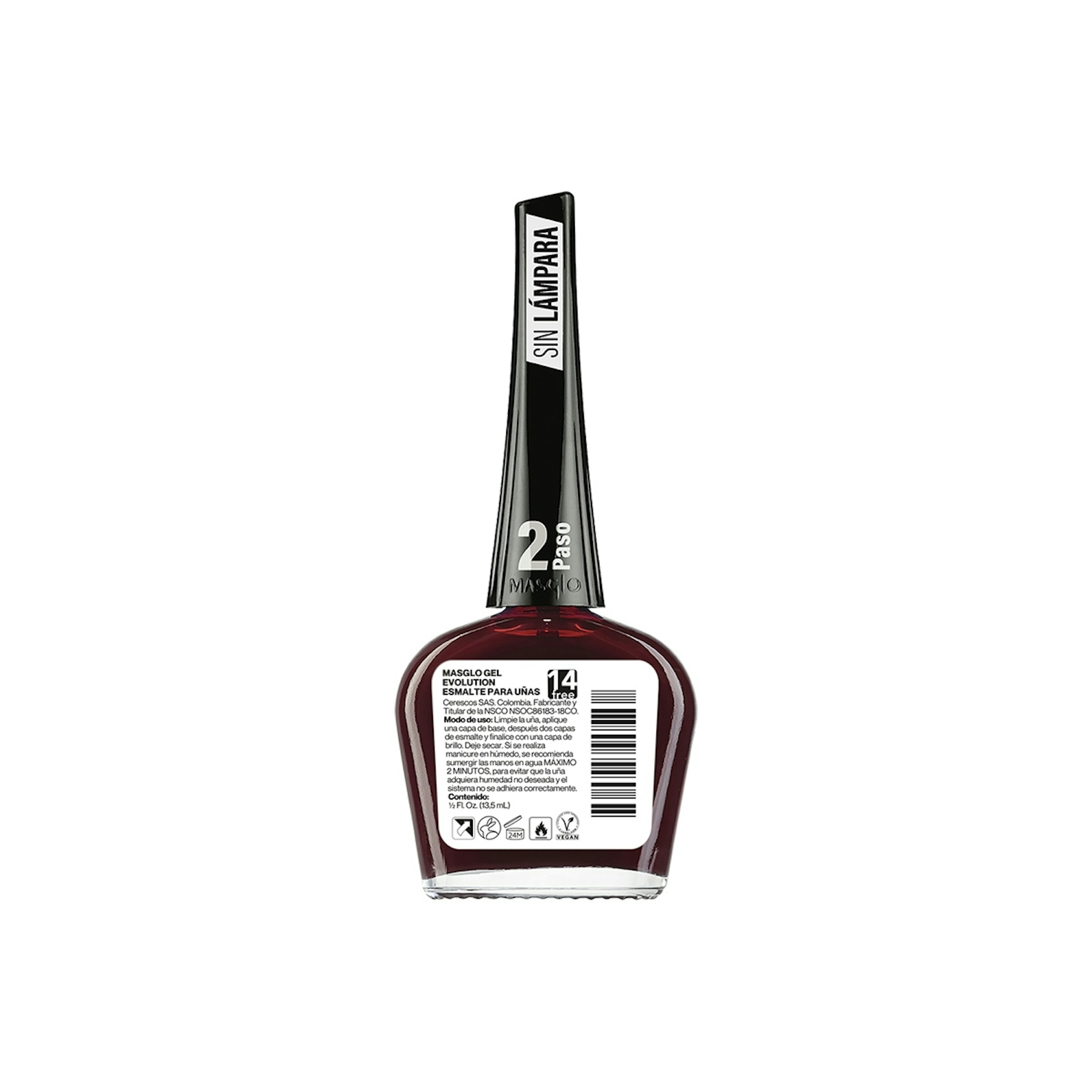 Esmalte De Uñas Gel Masglo Ausente