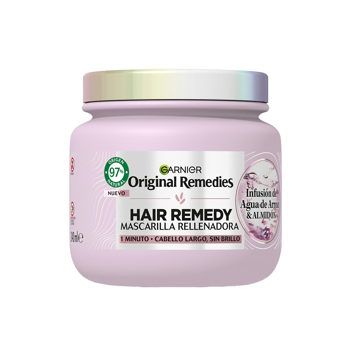 Imagen de Mascarilla Infusion Agua De Arroz Original Remedies 340Ml