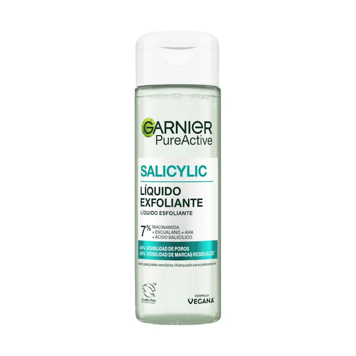 Exfoliante Líquido Pure Active Salicylic Garnier 120Ml