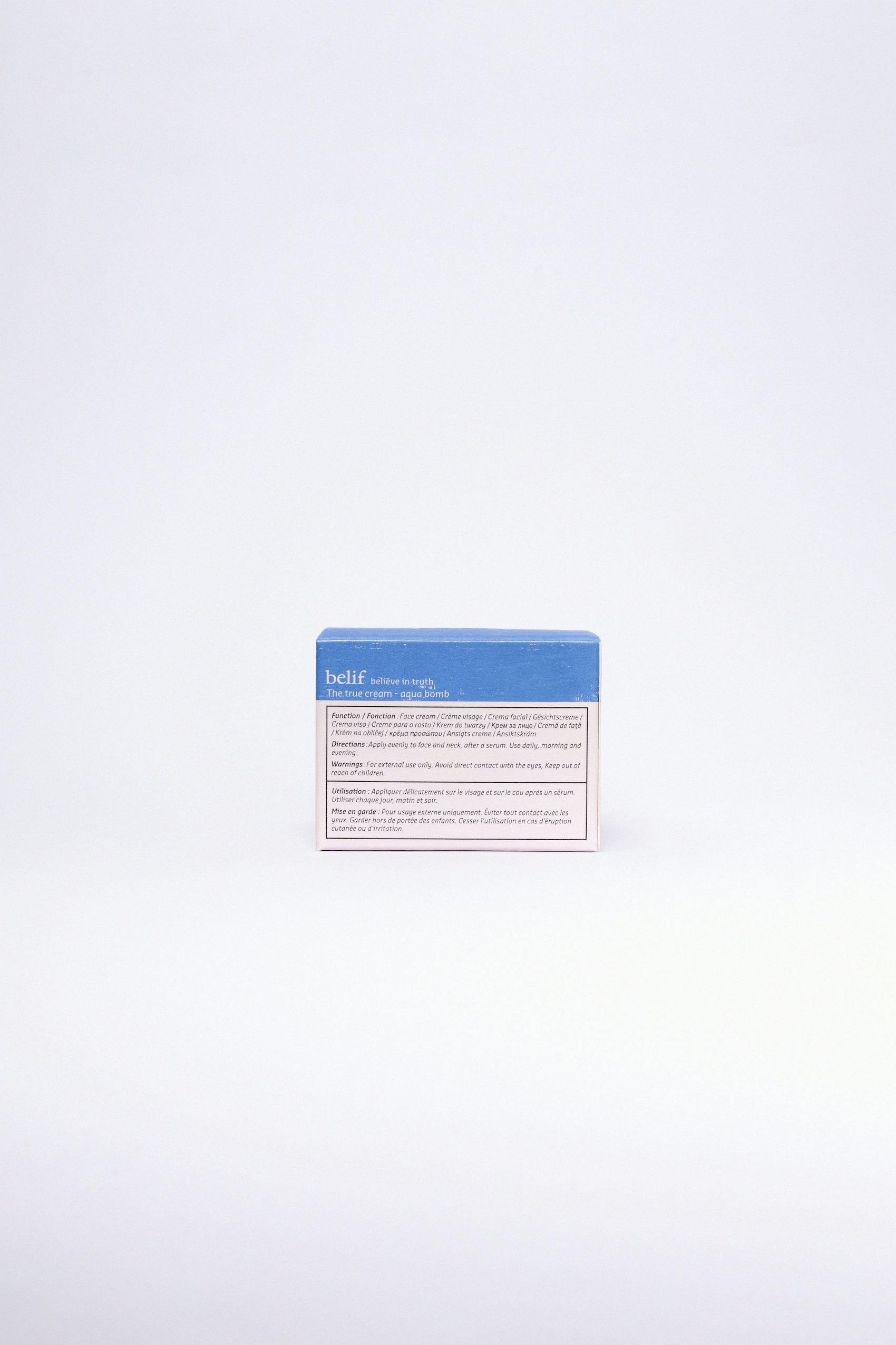 Crema Hidratante Aqua Bomb Belif 50Ml
