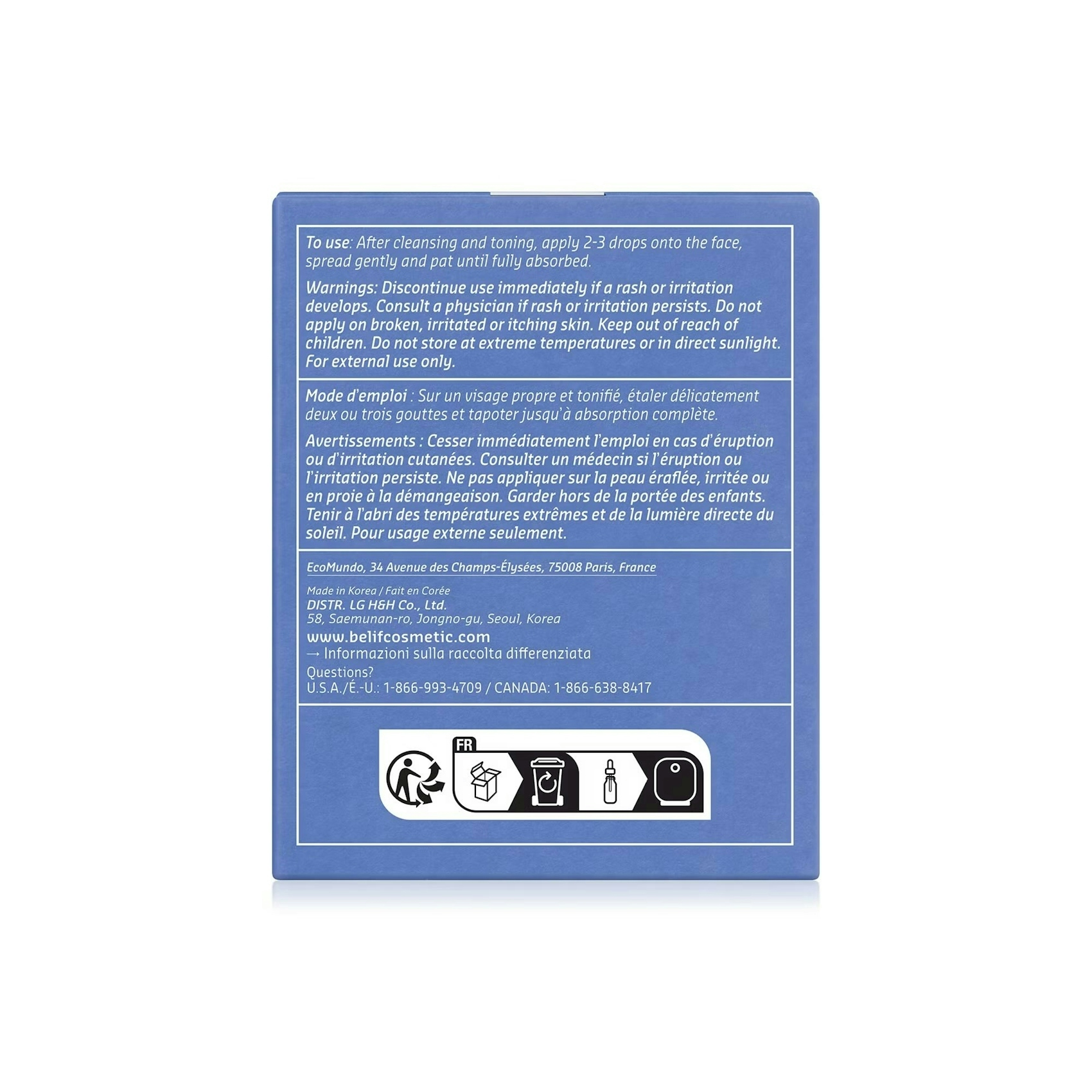 Sérum Super Drops Multi-7 Hyaluronic Belif 15Ml