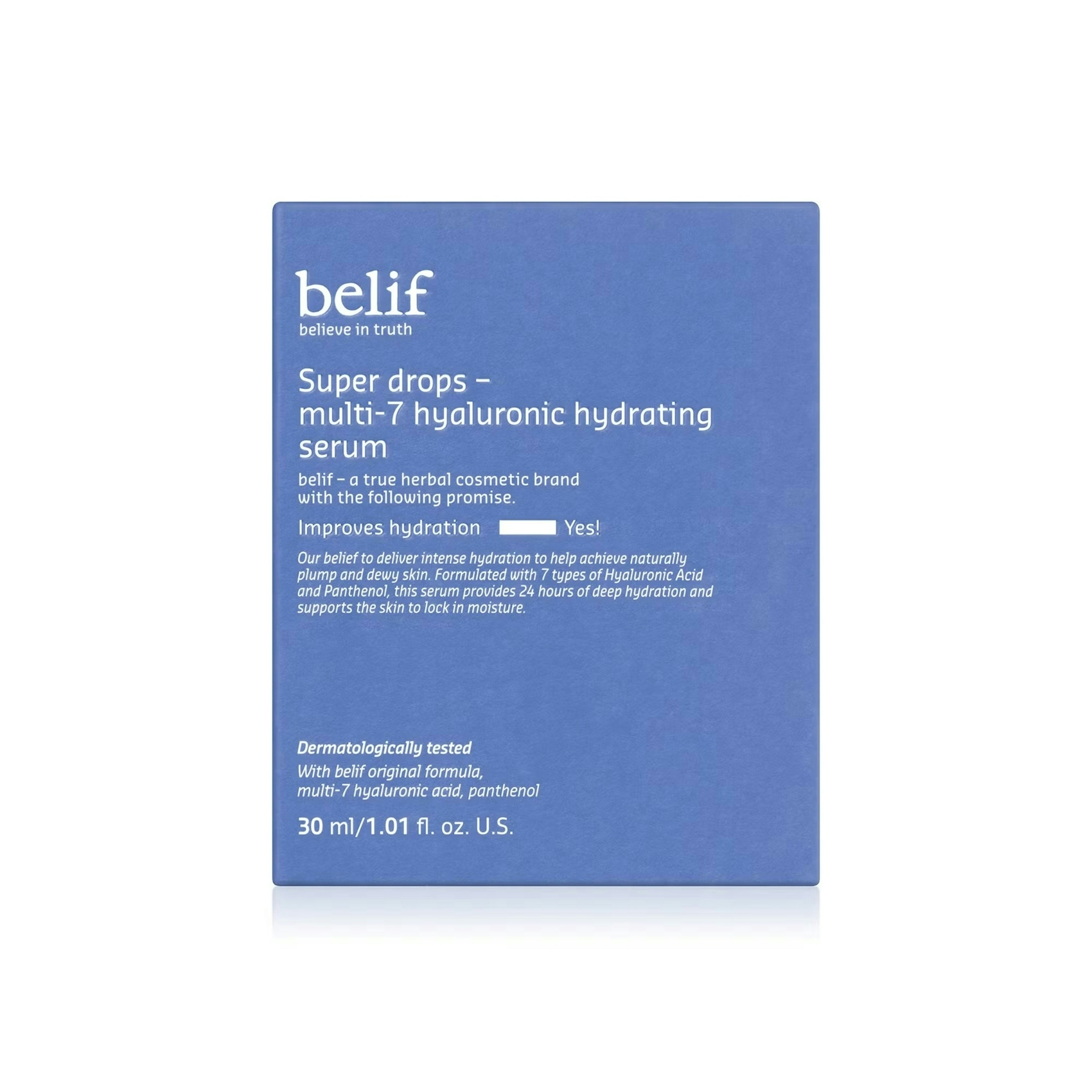 Sérum Super Drops Multi-7 Hyaluronic Belif 15Ml