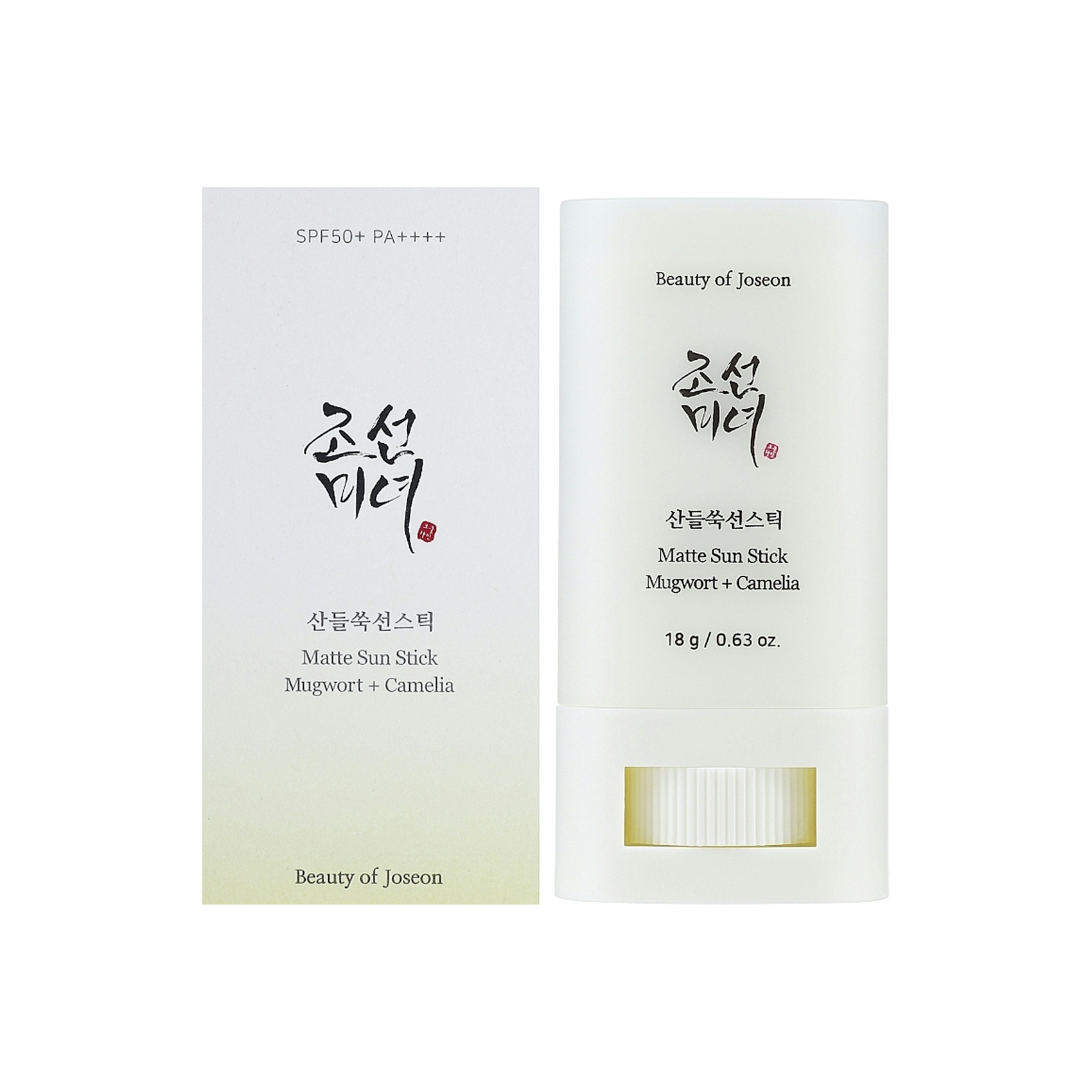 Imagen de Stick Solar Facial Mugwort Y Camelia SPF 50+ Beauty Of Joseon 18G