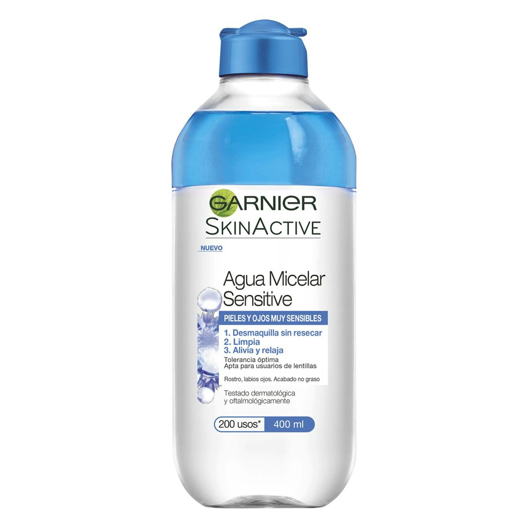 Agua Micelar GARNIER Skin Active para pieles sensibles 400 ml