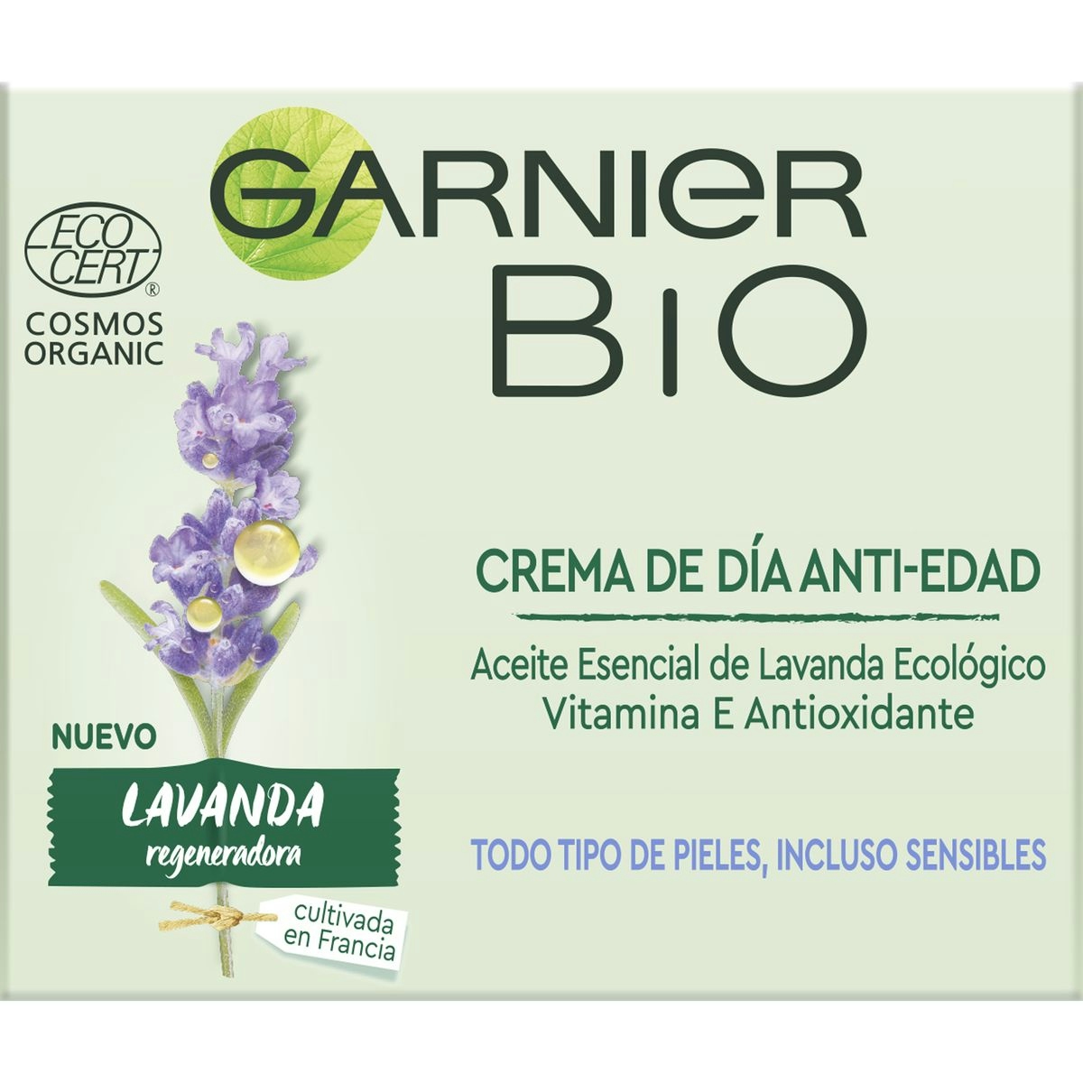 Crema antiedad Regeneradora GARNIER Bio 50 ml