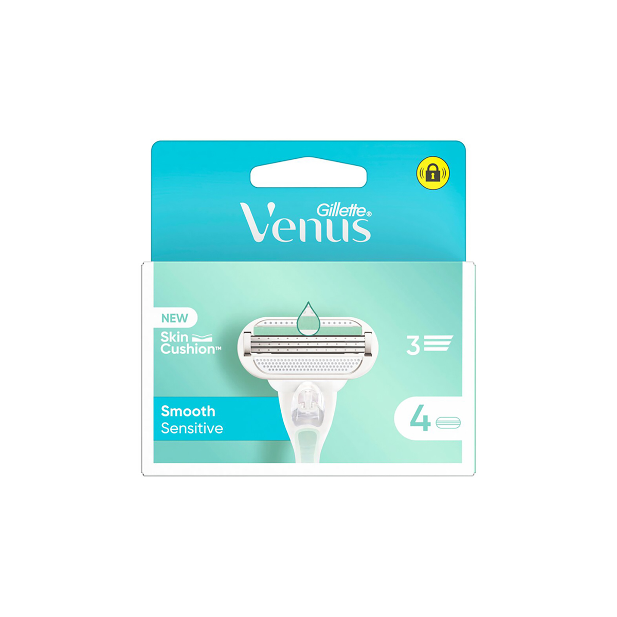 Imagen de Recambios Maquinilla Smooth Sensitive Venus 4Uds