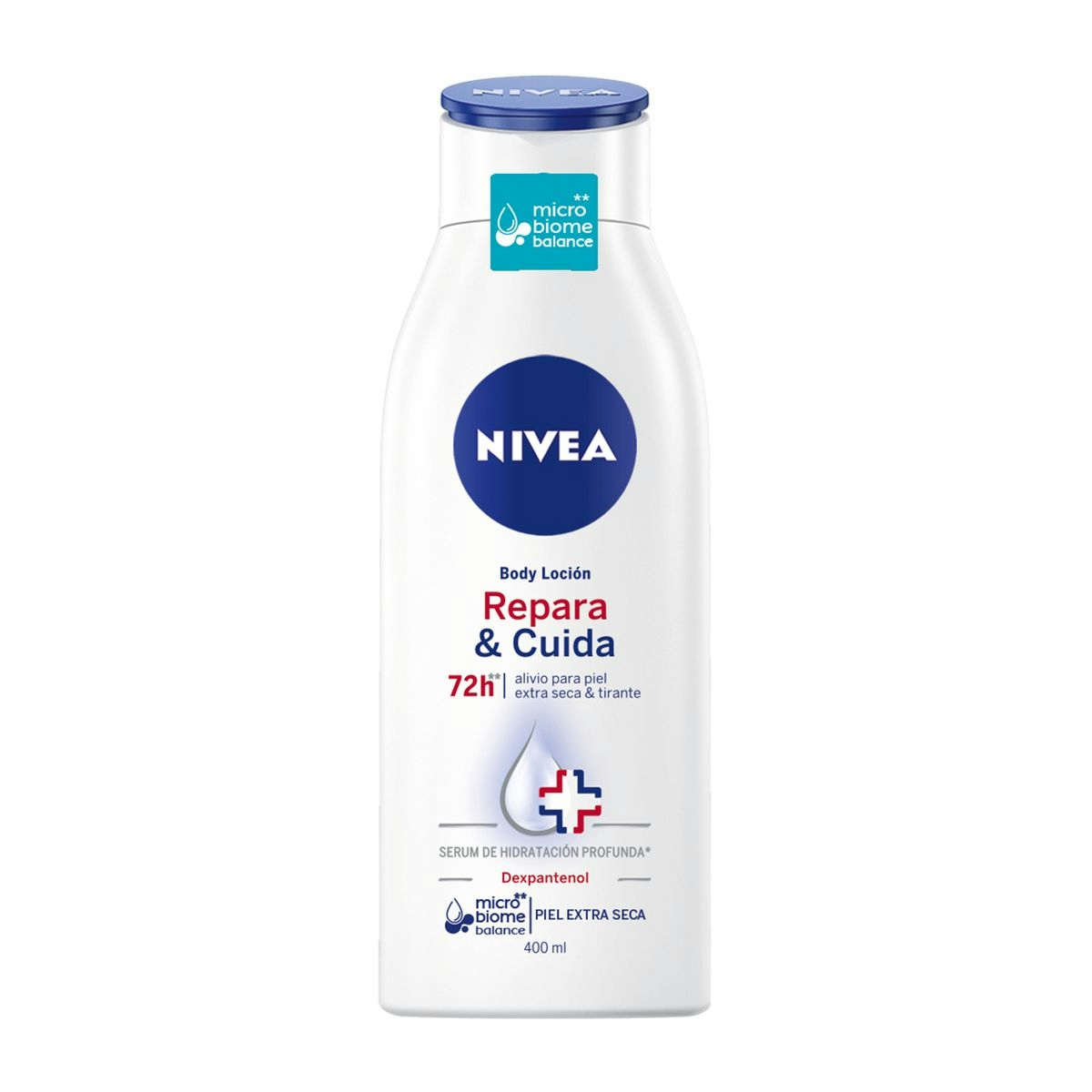 Hidratante para pieles extra secas NIVEA repara y cuida 400 ml