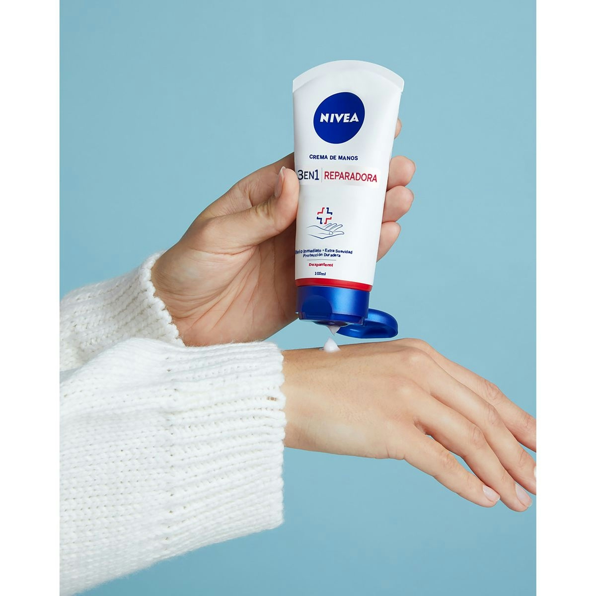 Crema de manos NIVEA repara & protege bote 100 ml