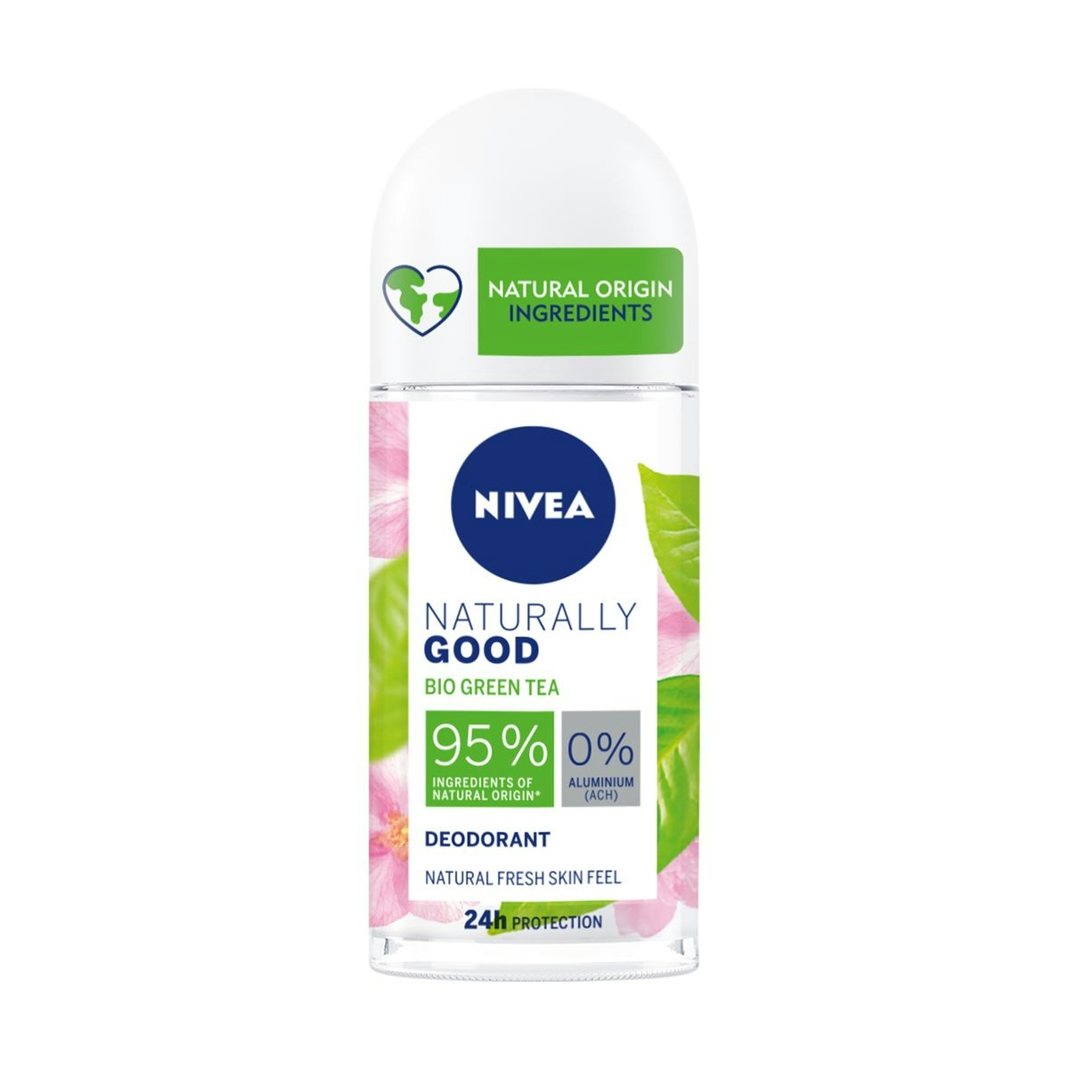 Desodorante Bio NIVEA ingredientes naturales roll on 50 ml