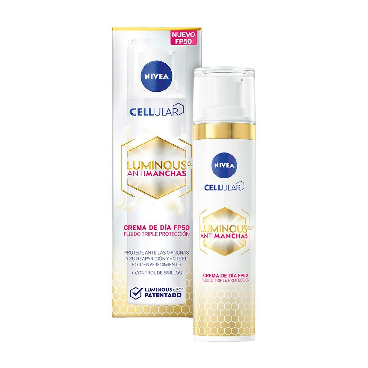 Nivea Cellular Luminous Antimanchas Crema De Día SPF 50 40Ml Nivea Cellular Luminous Antimanchas Crema De Día SPF 50 40Ml 0