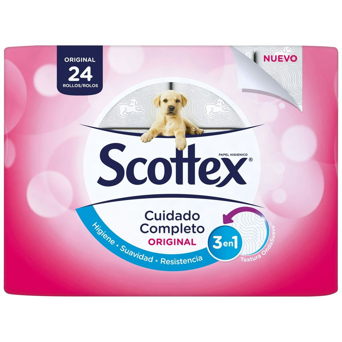 Papel Higienico Original SCOTTEX 24 uds