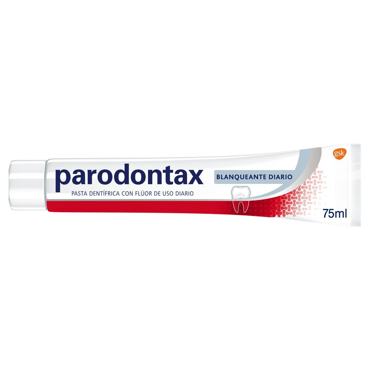 Pasta dentífrica blanqueante PARODONTAX tubo 75 ml