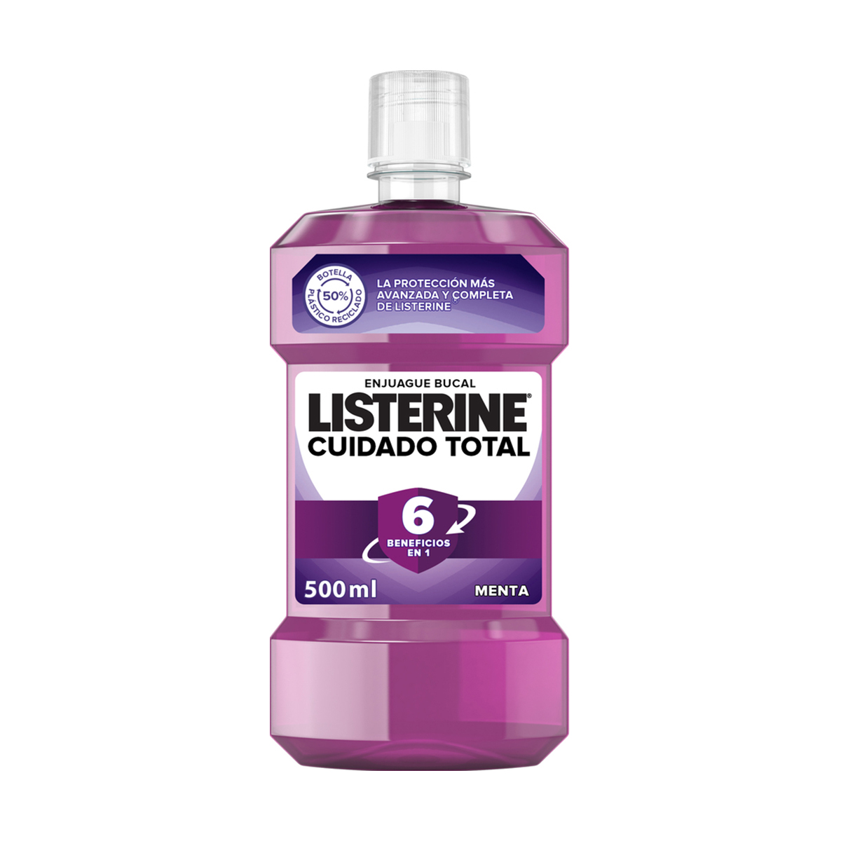 Imagen de Enjuague Bucal Cuidado Total Listerine 500Ml