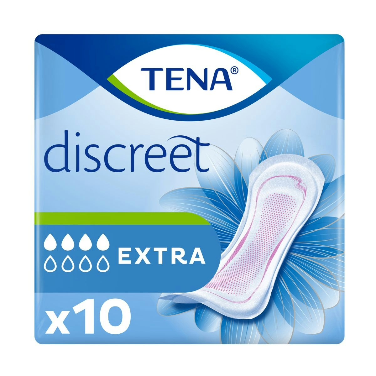 Compresas incontinencia extra TENA 10 uds