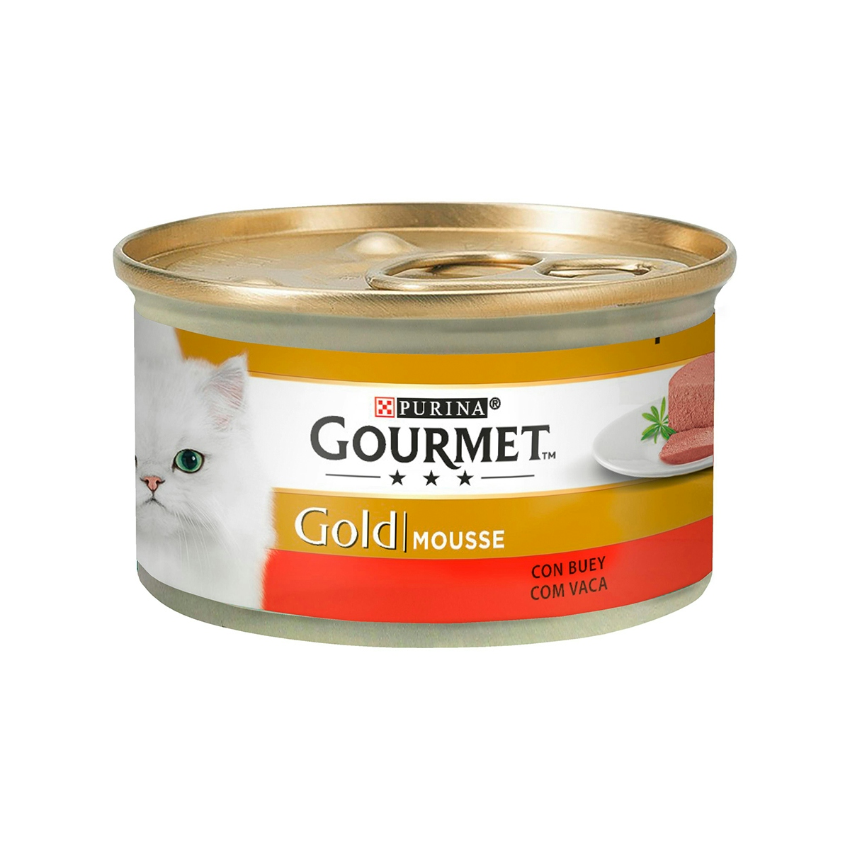 Comida para gato gourmet buey 85 gr