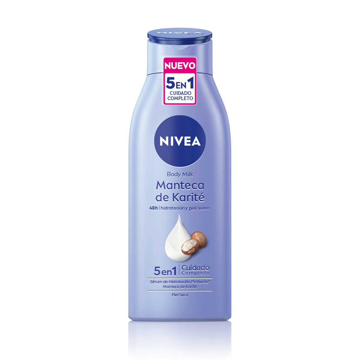 Crema corporal NIVEA smooth milk triple acción hidratante 400 ml