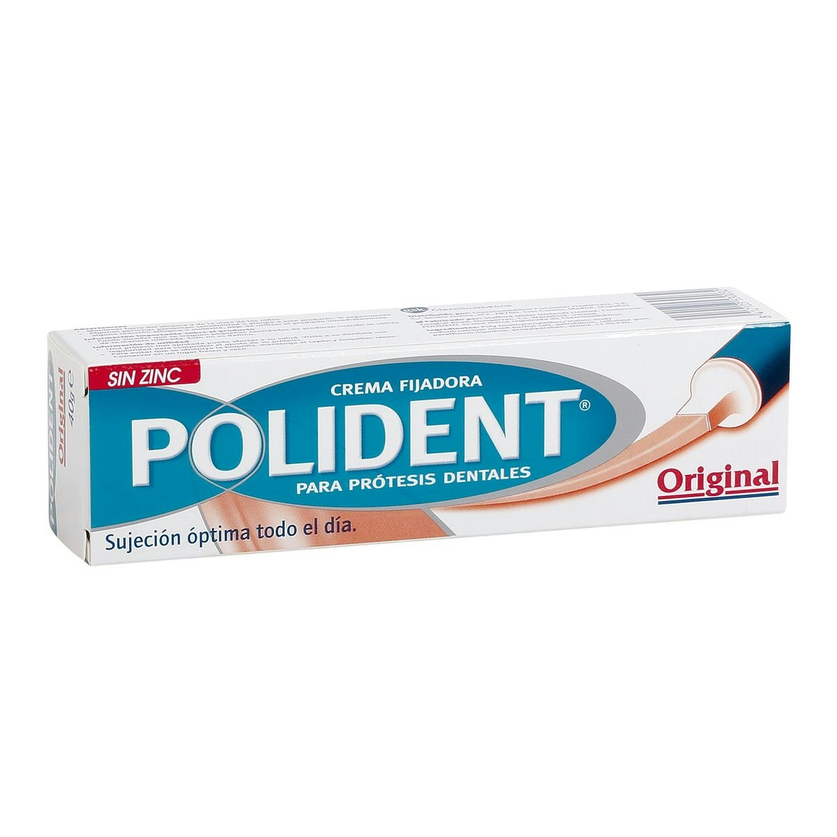 Crema prótesis dental POLIDENT fijadora tubo 40 gr
