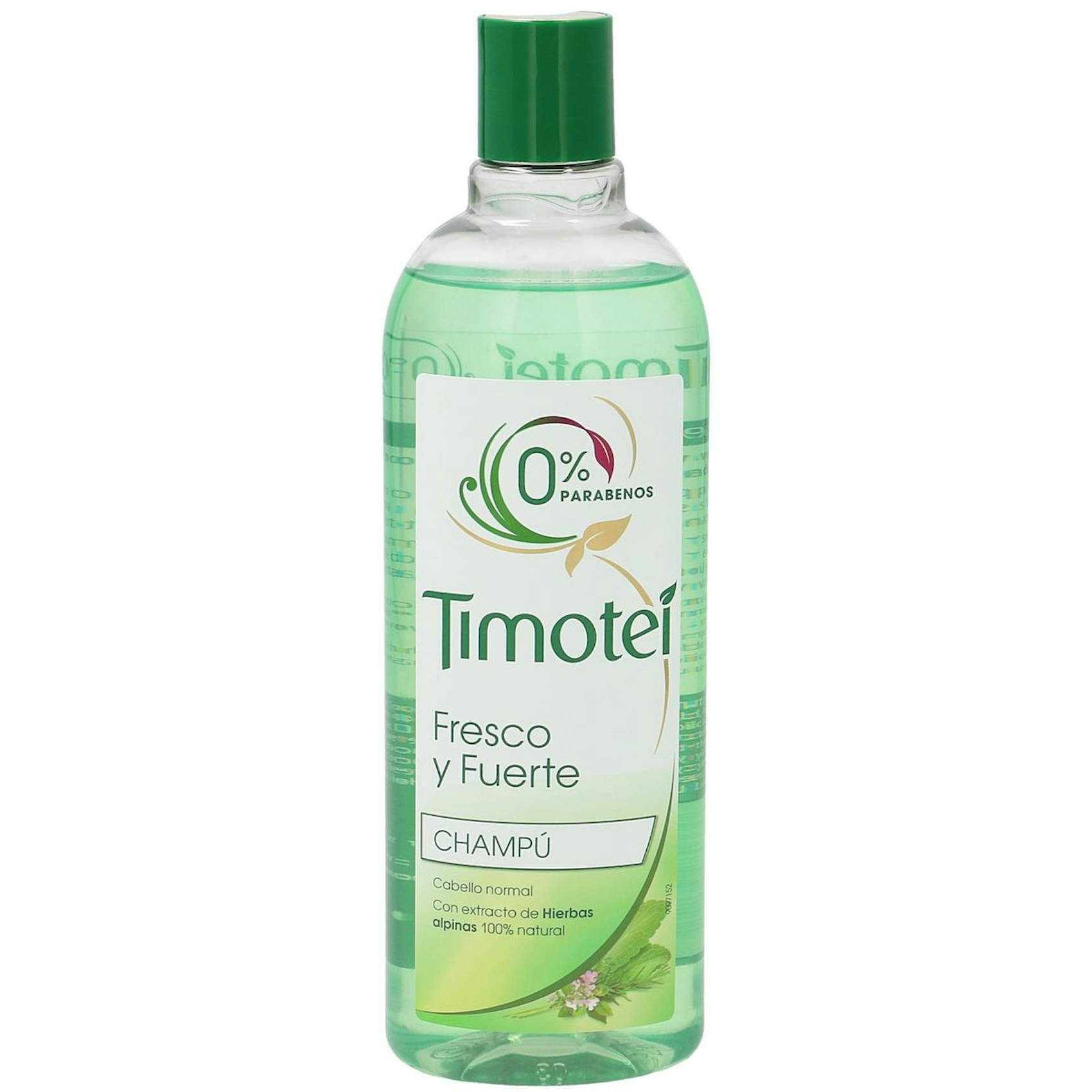 Champú fresco y fuerte TIMOTEI cabello normal bote 400 ml