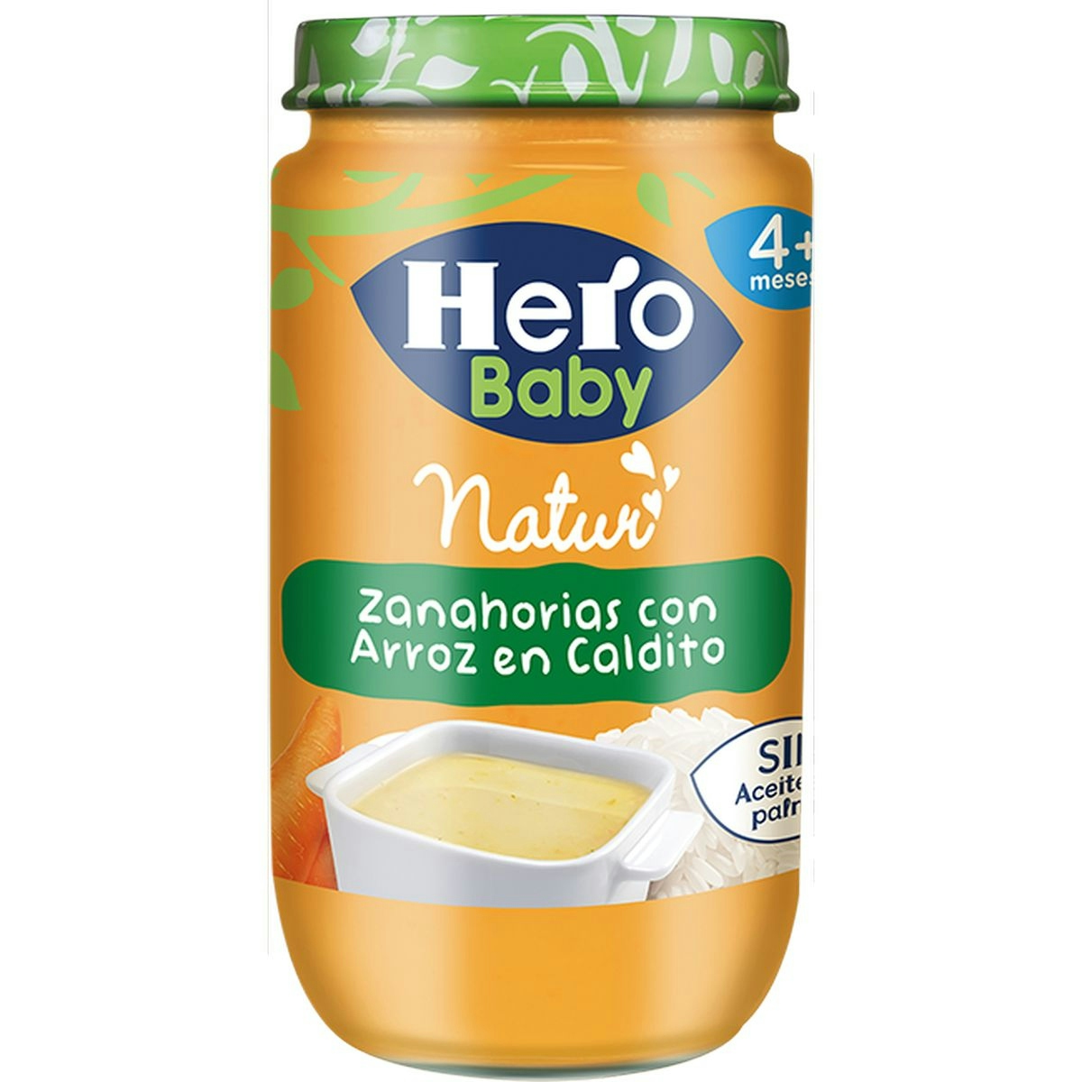 Tarrito zanahoria HERO 235 gr