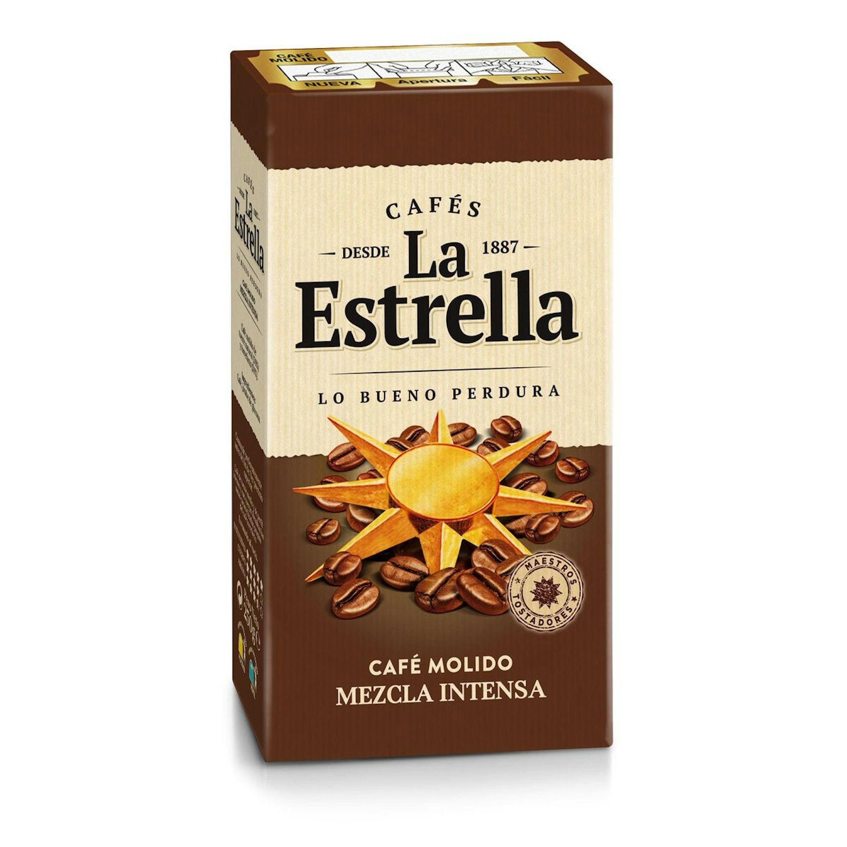Café Molido Mezcla La Estrella Paquete 250 Gr