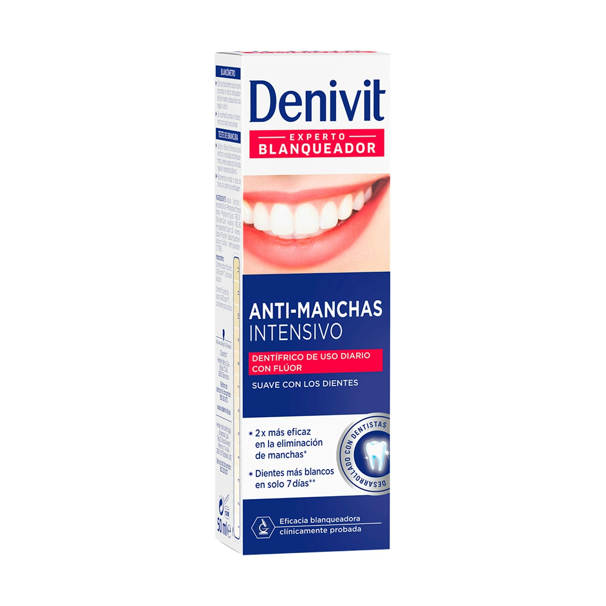 Dentífrico Anti-Manchas Intensivo 50ml de DENIVIT
