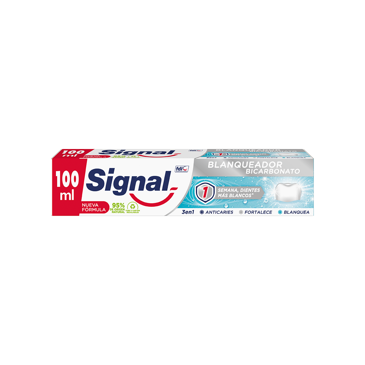Dentífrico Bicarbonato Blanqueador Signal 100 Ml