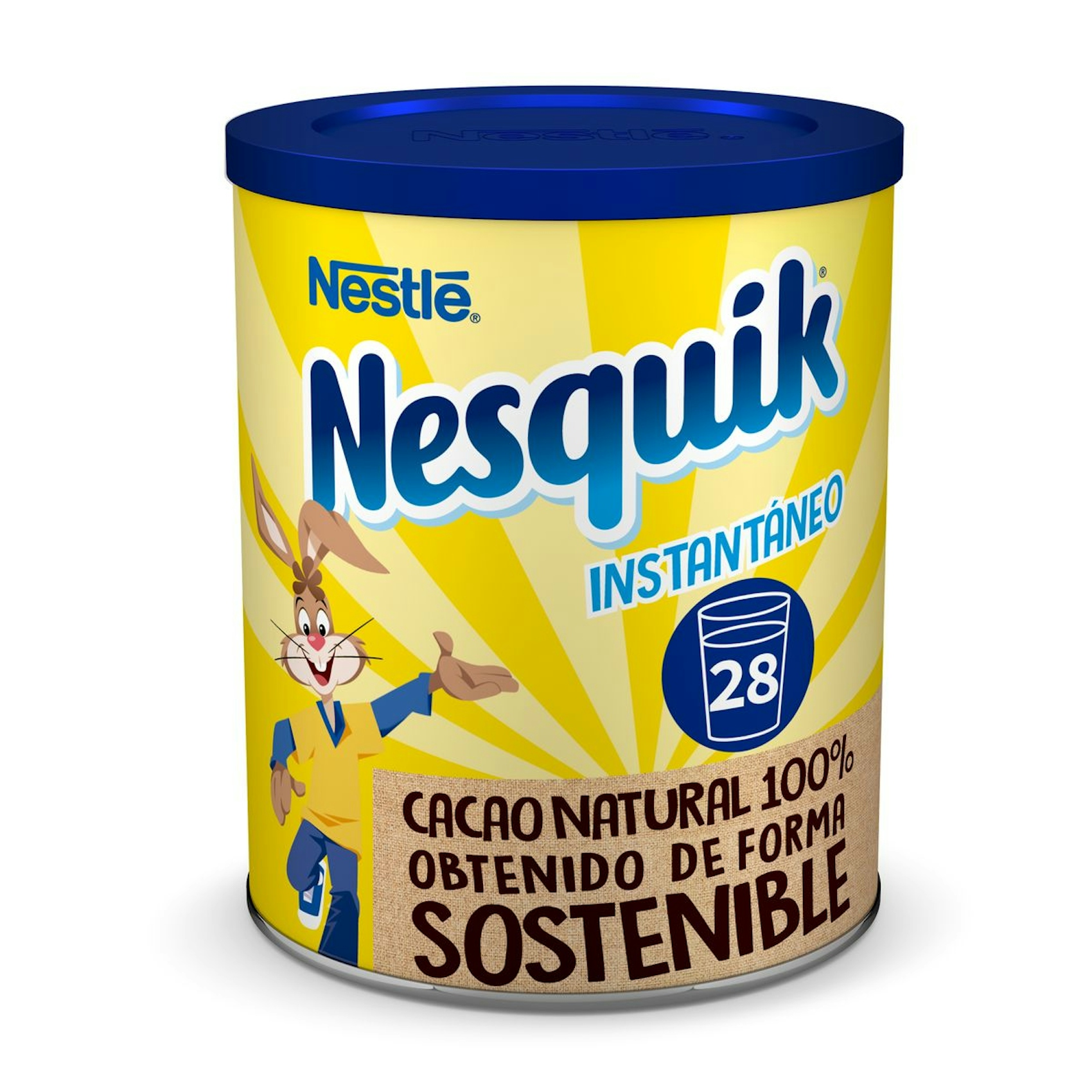 Nesquik Cacao Instantaneo Nestlé Lata 400 Gr
