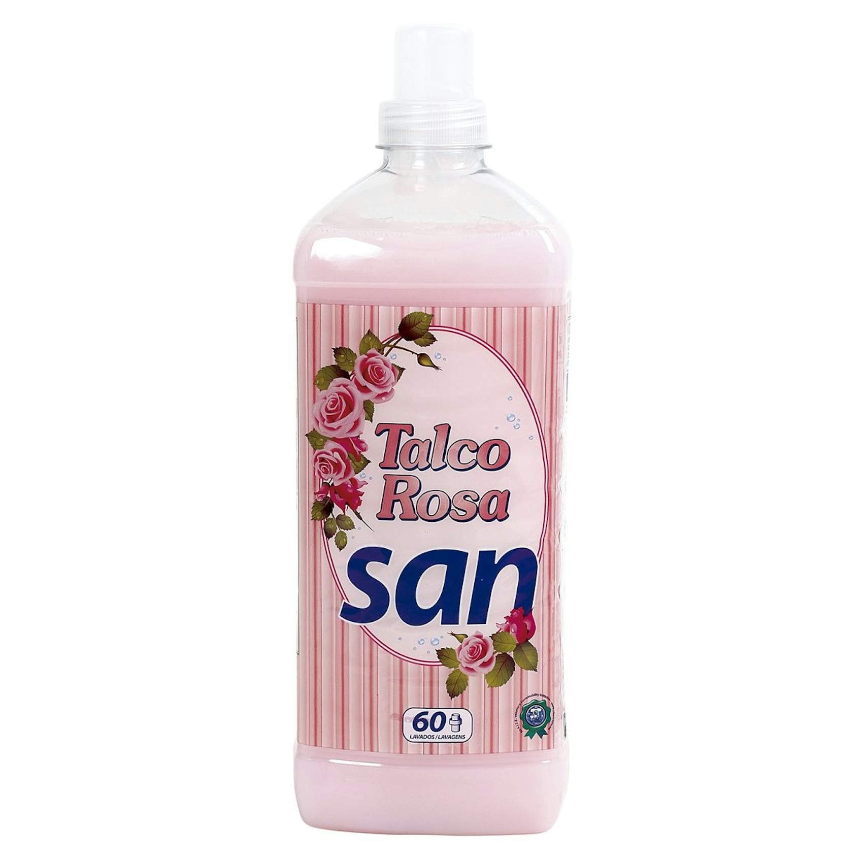 suavizante concentrado talco rosa SAN botella 60 lv