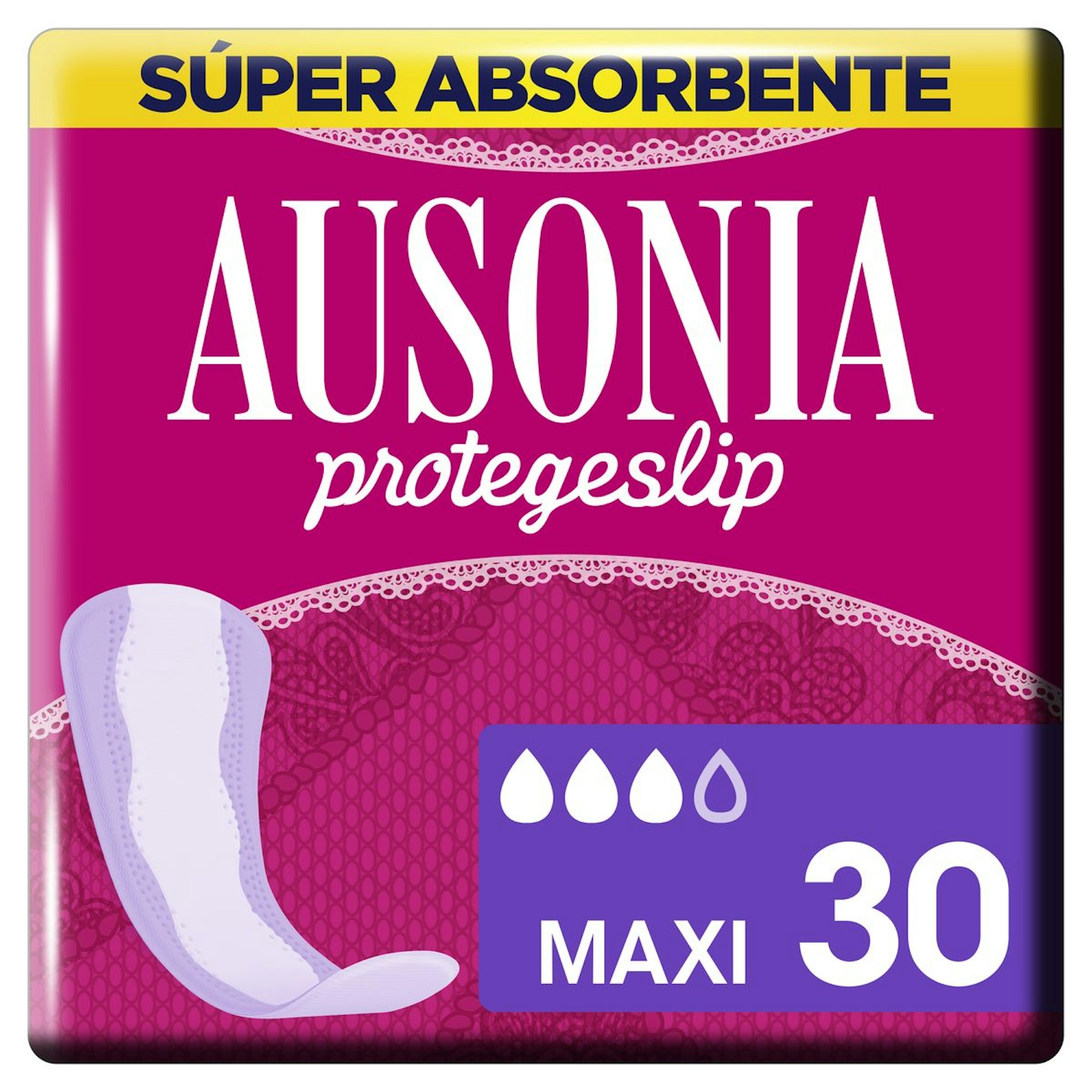 Protegeslip Maxi Ausonia 30 Uds.