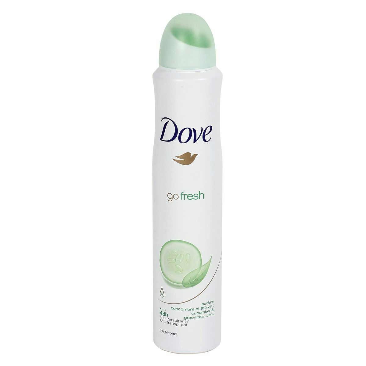 desodorante go fresh DOVE sin alcohol spray 200 ml