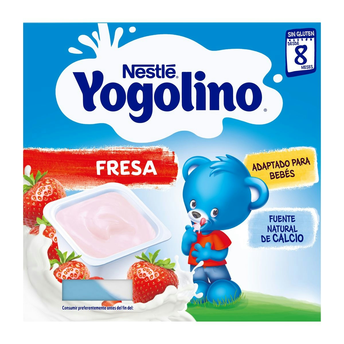 Yogolino Fresa Nestlé 4x100 Gr Yogolino Fresa Nestlé 4x100 Gr 0