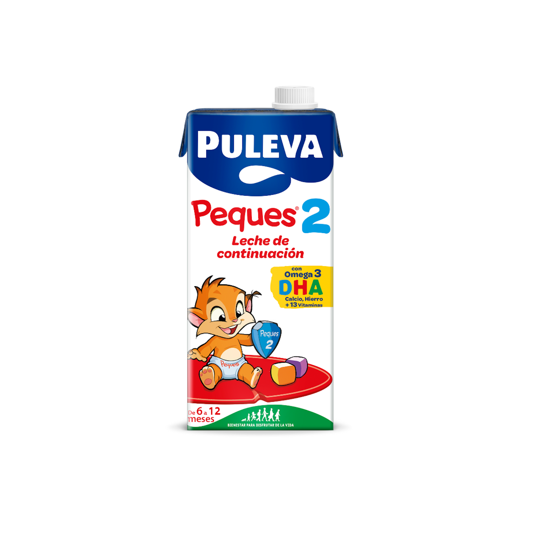 Leche crecimiento 2 PULEVA 1 lt 0