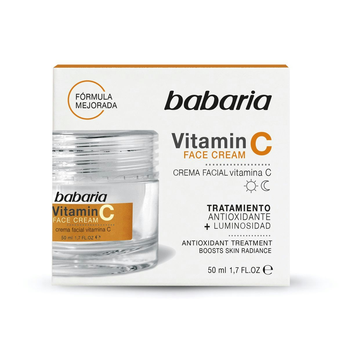 Crema facial Vitamina C BABARIA 50 ml