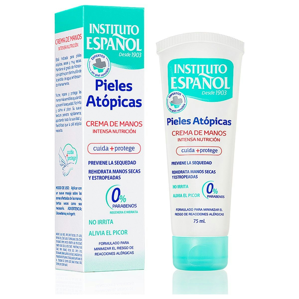 Crema De Manos Pieles Atópicas Instituto Español 75Ml Crema De Manos Pieles Atópicas Instituto Español 75Ml 0