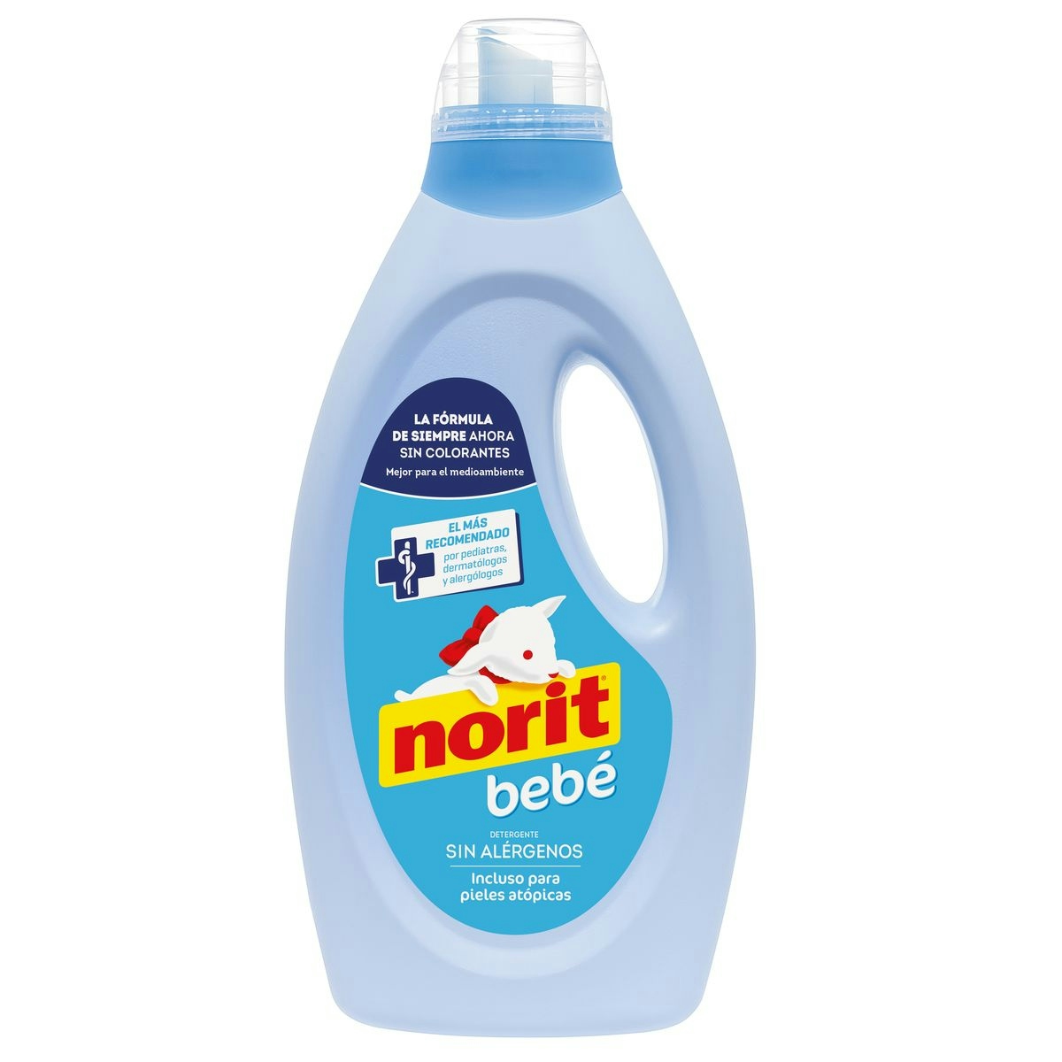 Detergente máquina NORIT líquido bebé botella 32 lv