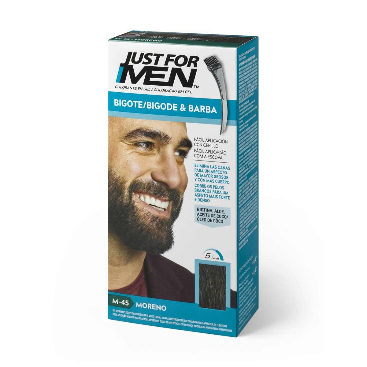Tinte para barba Moreno JUST FOR MEN 1 ud