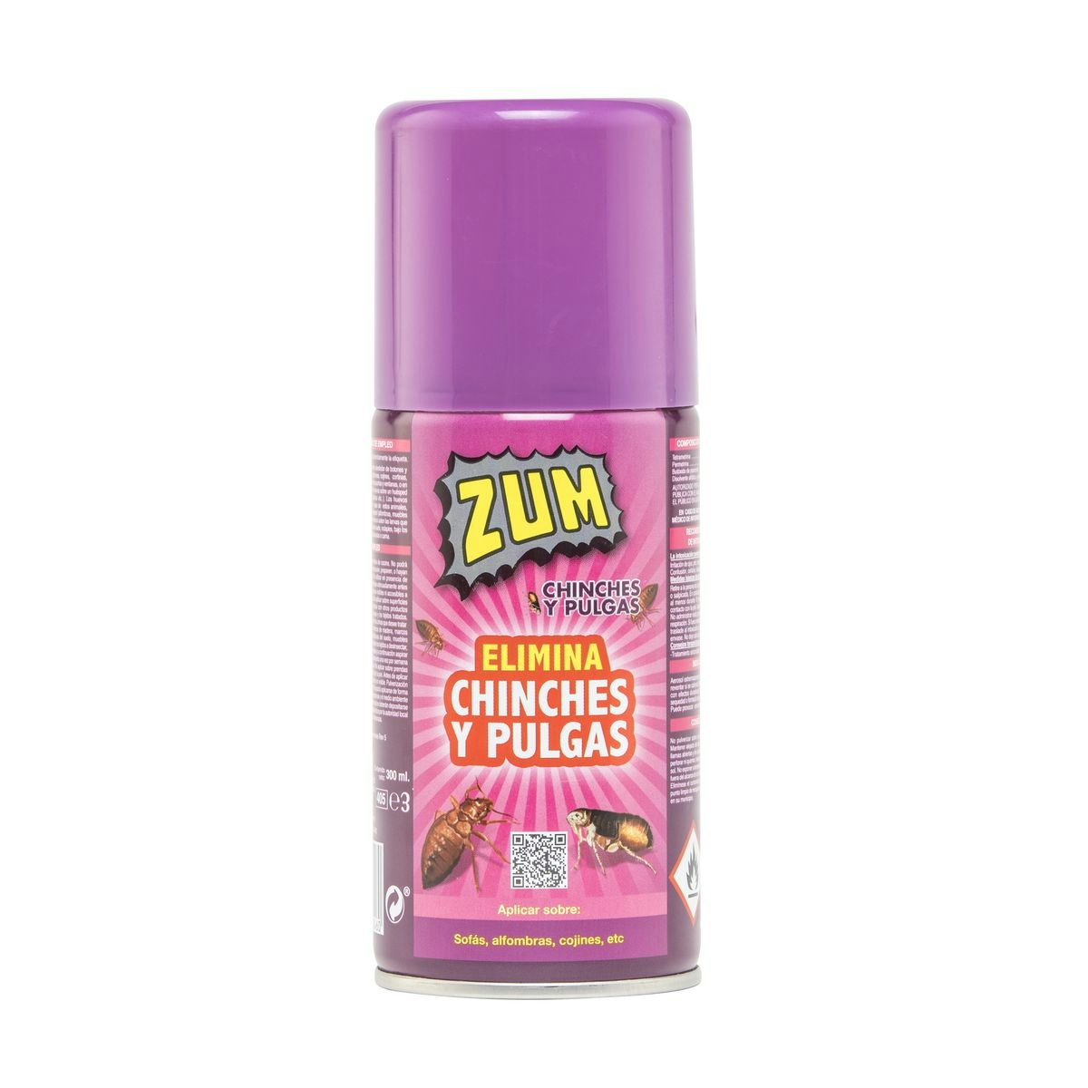 Insecticida chinches ZUM y pulgas spray 300 ml