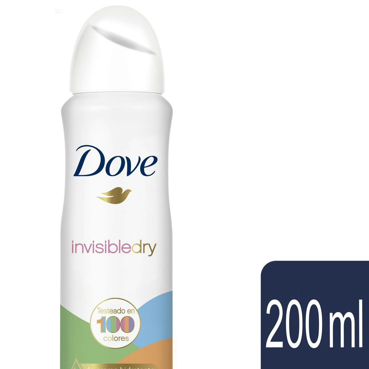 Desodorante invisible DOVE dry spray 200 ml