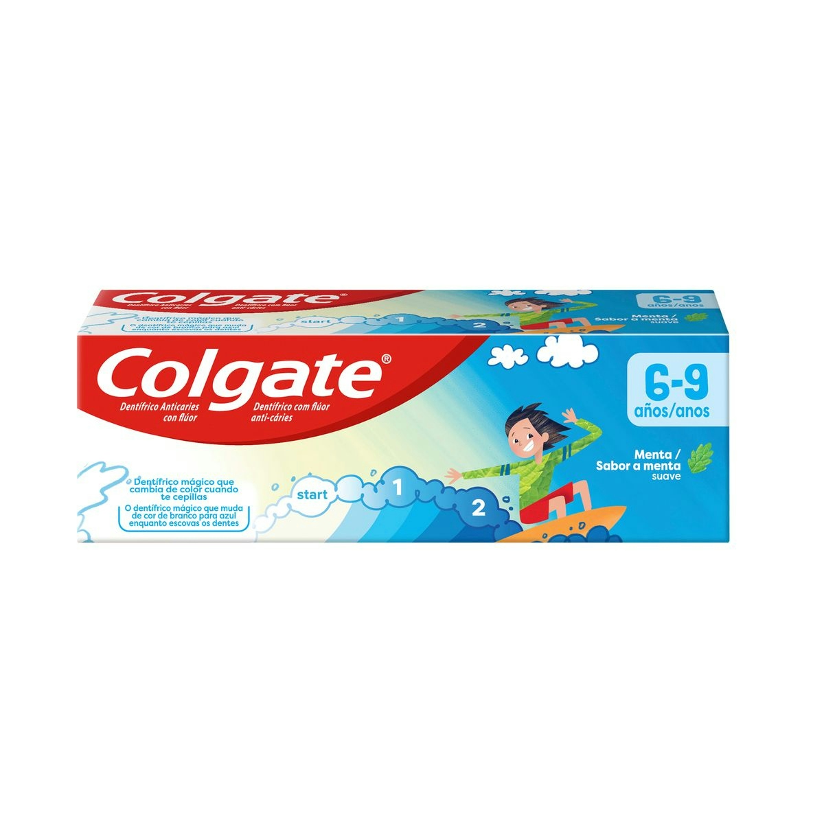 Dentífrico para niños COLGATE 6-9 años sabor a menta 50 ml
